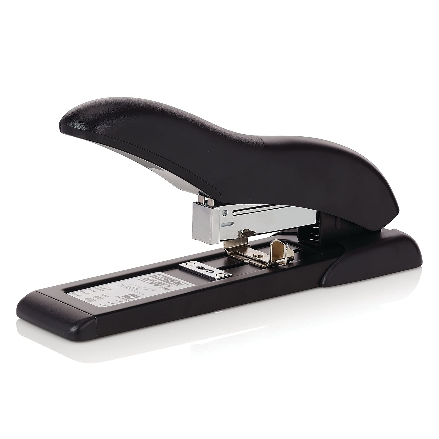 Rapid 73159 - Cucitrice Rapid Heavy Duty, 80 fogli, colore: Nero
