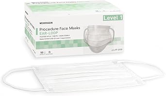 McKesson Procedure Mask Pleated 91-2103
