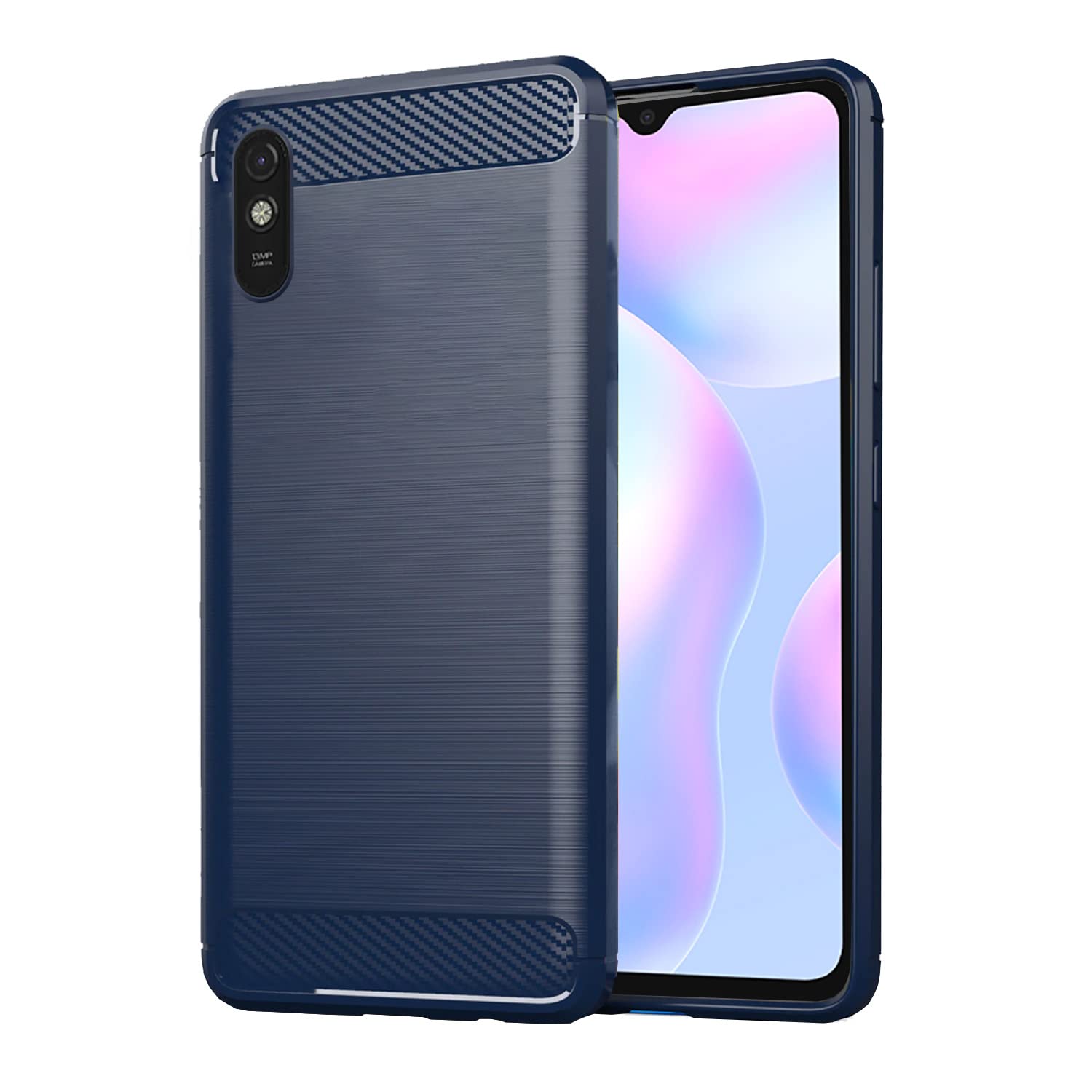 Pikkme Mi Redmi 9A / 9i / 9A Sport Back Cover |Hybrid Shock Proof | Matte Soft Silicon Flexible | Back Case for Mi Redmi 9A / 9i / 9A Sport (Blue) (B0BY5BHD2L) Amazon Price History, Amazon Price Tracker