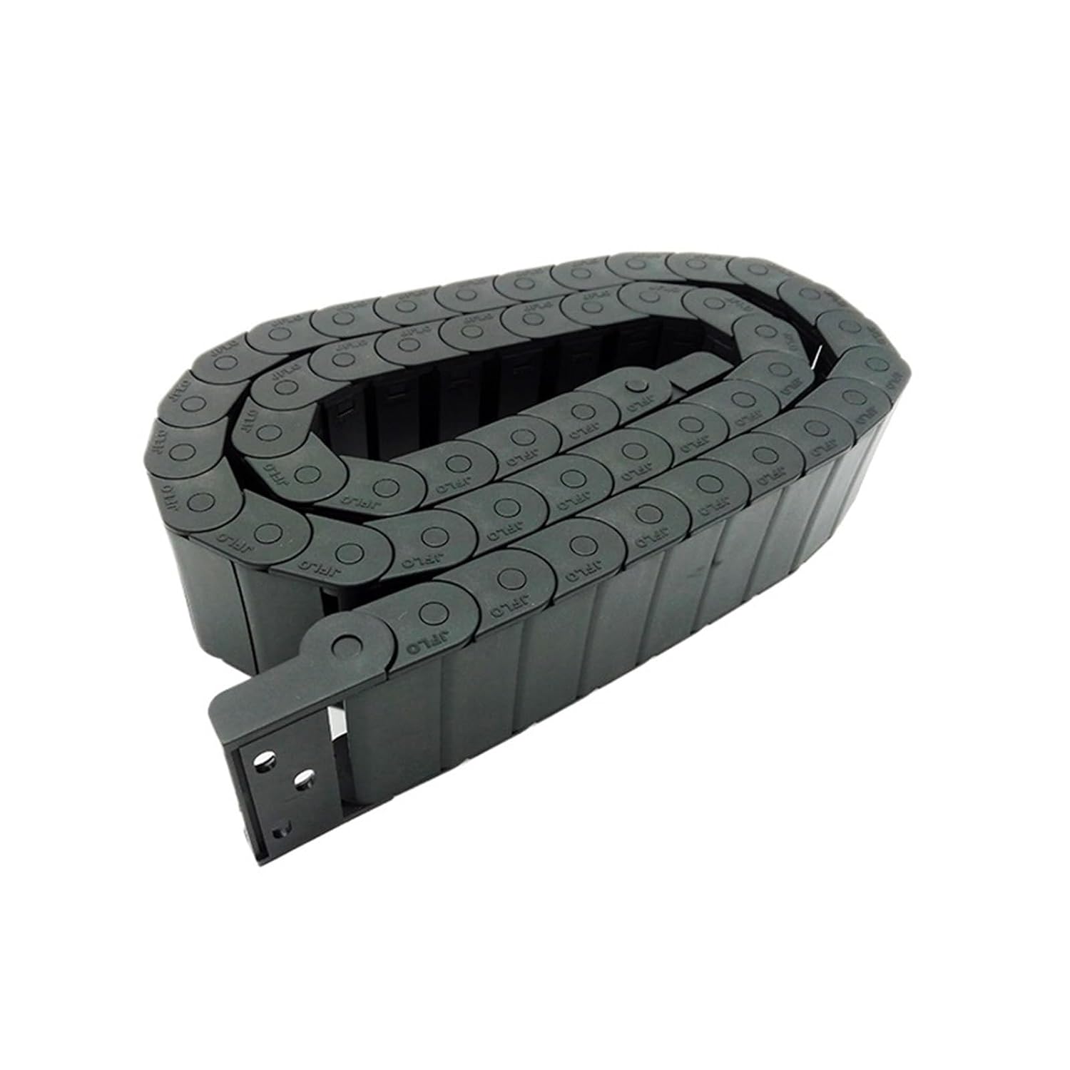 1pcs 1 Meter 15x40mm Towline Wire Cable Drag Chain Semi Closed Inside Opening Type with End Connectors(R38)