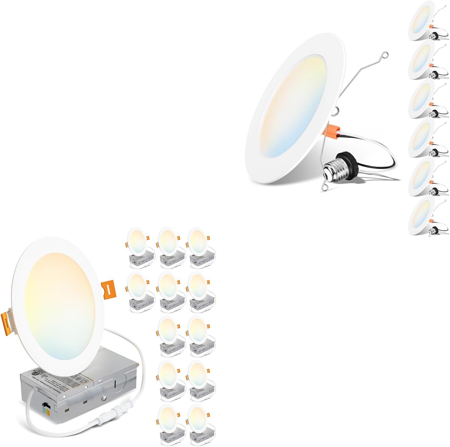 LVWIT Can and Canless Recessed Lighting