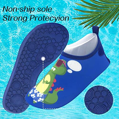 Generic Shoes Girls Youth Children Thin and Breathable Swimming Shoes Water Park Cartoon Rubber Soled Beach Shews for Girls3