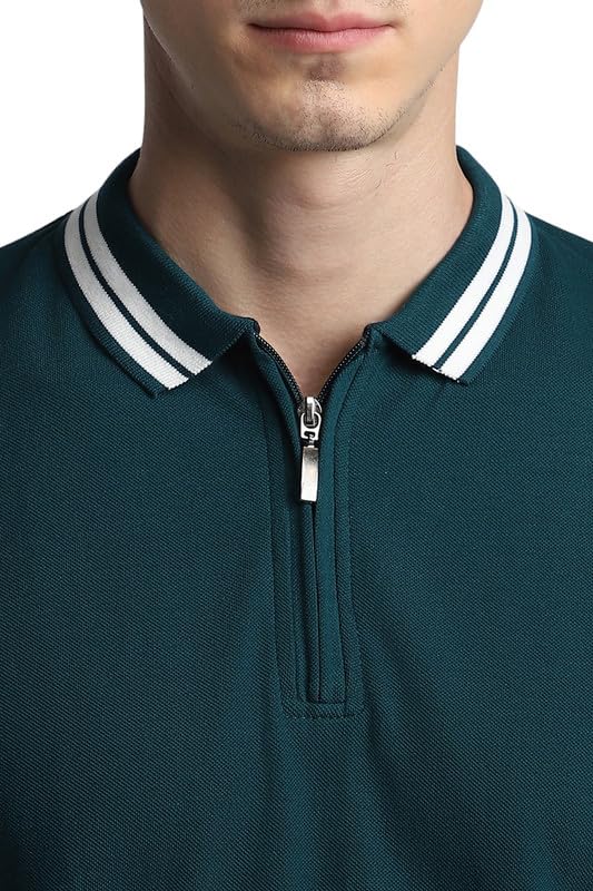 Image of Dennis Lingo Men's Cotton Slim Fit Polo T-Shirt