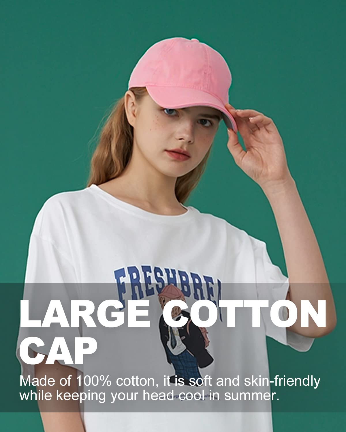 Feng Shui， Gorras de béisbol XL/XXL, Gorra Deportiva Grande para Correr, Gorra de Gran tamaño para papá, Gorra clásica de Tenis de Golf para Cabezas Grandes