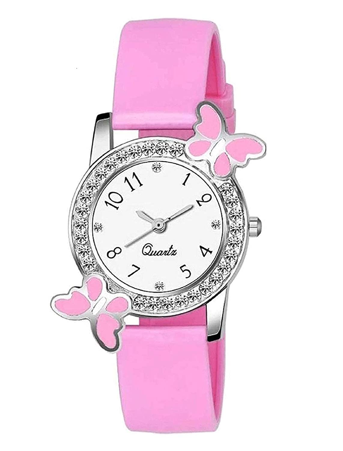 UNEQUETREND White Dial Pink PU Strap Womens Analogue Watch (B07WYQS1P9) Amazon Price History, Amazon Price Tracker