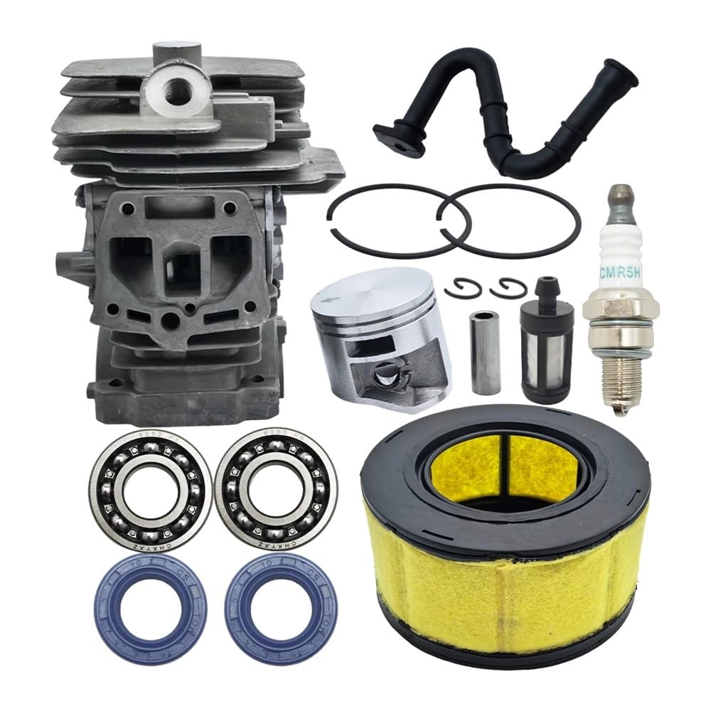 Cylinder Piston Filter Bulb Tune-Up Kit for Stih MS251 MS 251 44mm Chainsaw 1143 020 1207