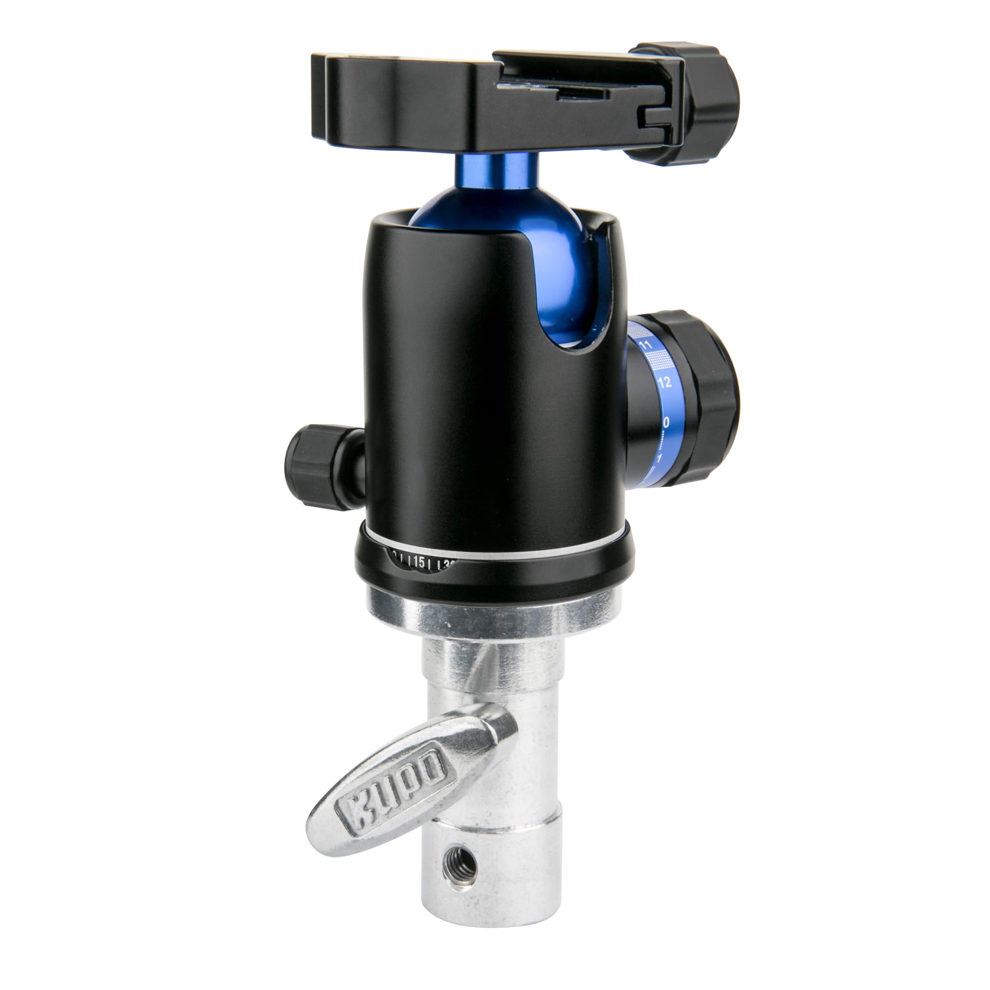 Adattatore Kupo KS‑097LB per staffe Baby con testa piatta e vite lunga 0,95 cm – soluzione professionale per montaggio luci e accessori fotografici/studio