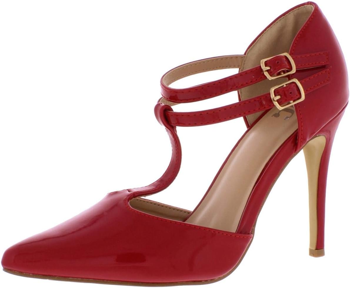 Journee Collection Women's Tru Pumps Women's Shoes, red, Size 8.5