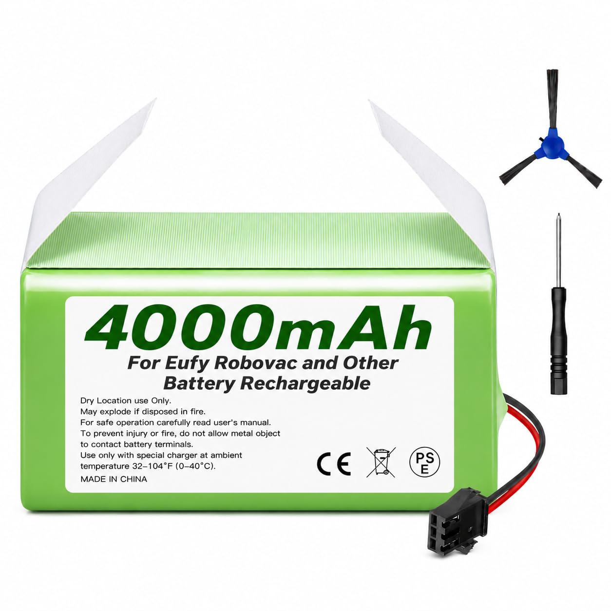 Amazon.com: 4000mAh Replacement Battery for Eufy RoboVac 11 11S 12