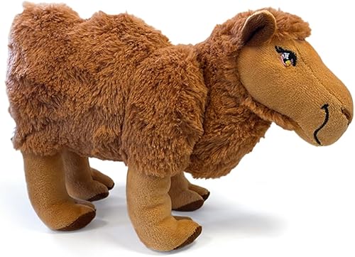 ArtCreativity Juguete de peluche de camello de 9 pulgadas, suave juguete de peluche de camello jorobado para niños, linda decoración de animales