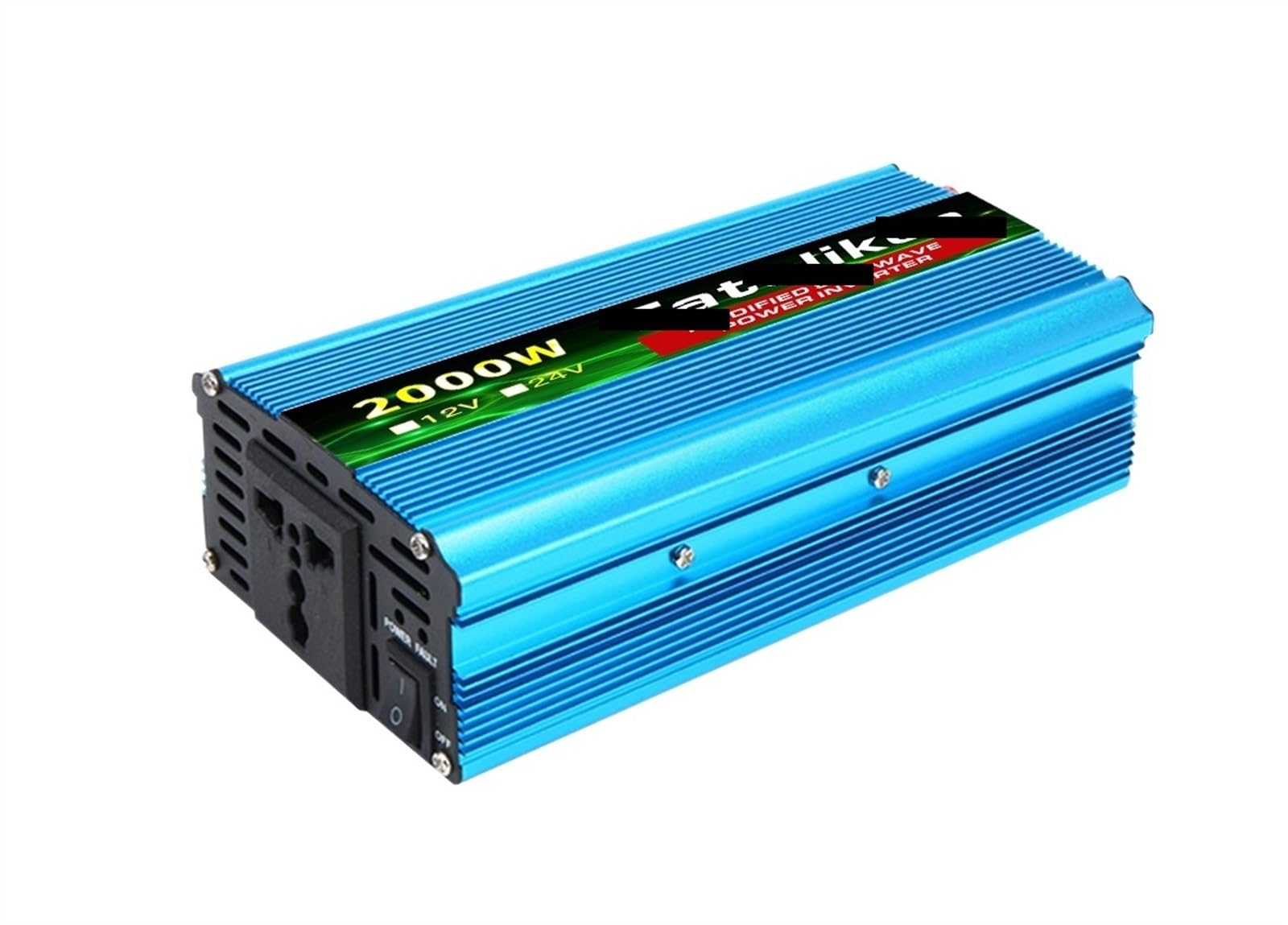 Falownik, 1500W/2000W/2600W DC 12V do AC 220 przenośna przetwornica napięcia samochodu przejściówka ładowarki uniwersalne akcesoria samochodowe