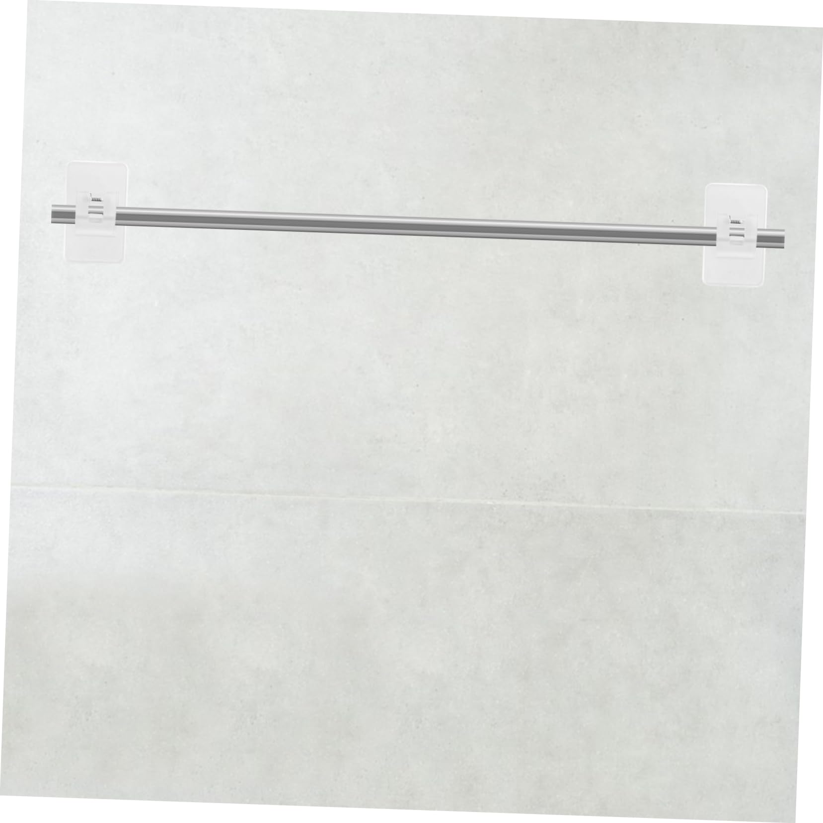 PRETYZOOM 4 Ensembles Support De Tringle À Rideau Supports De Tringle À Rideau Crochets De Tringle À Rideau sans Perçage pour À Coucher Support De Tringle À Serviette 4 pièces * 4