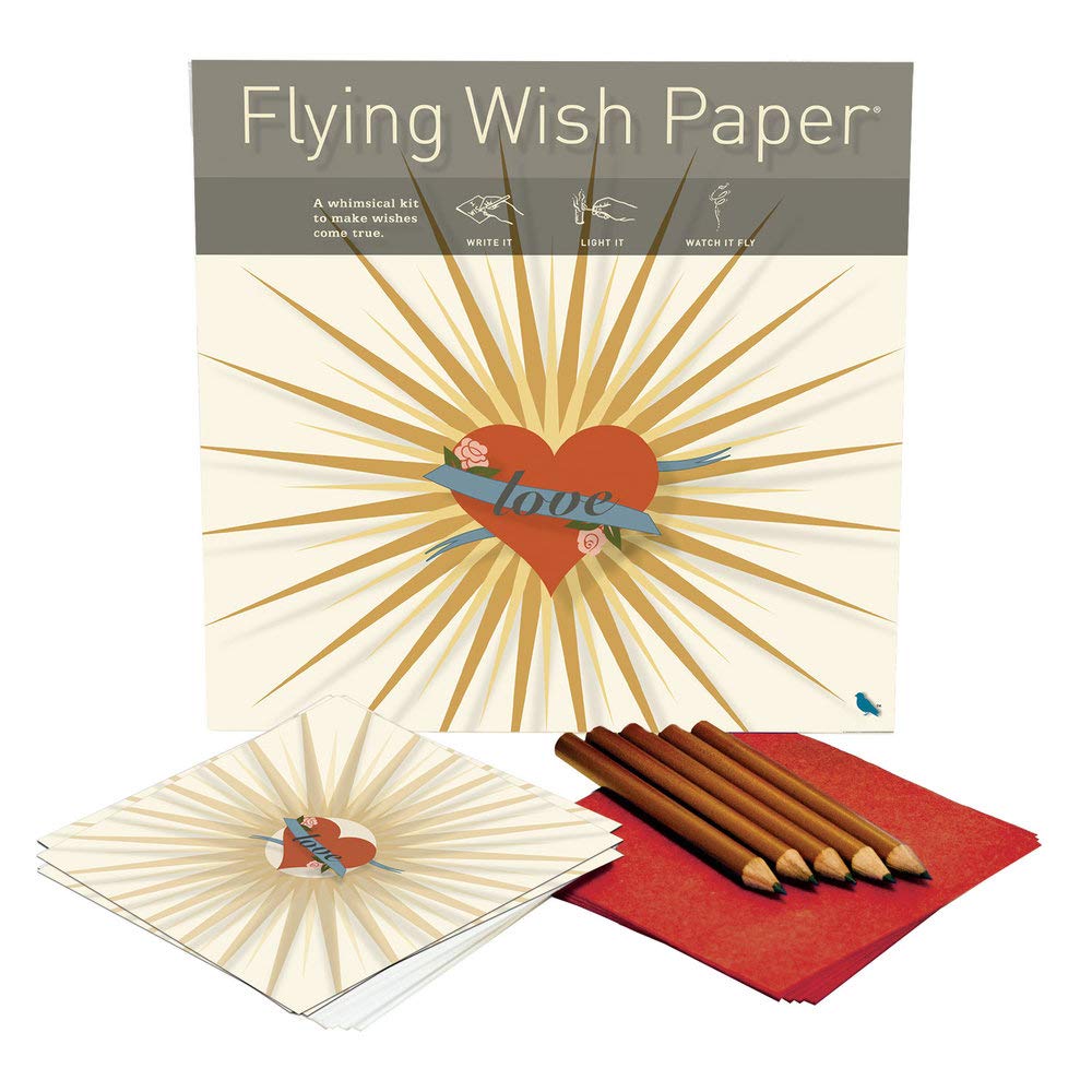 Flying Wish Paper WISHING KIT - Write it, Light it and Watch it Fly - Large Kits - Picture 21 of 47