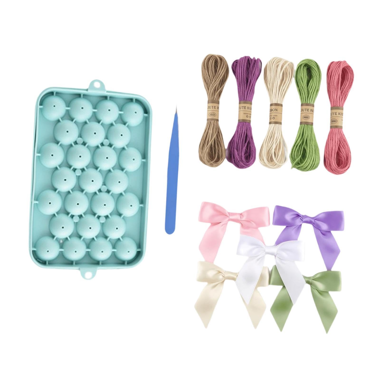 Silicone DIY Soap Making Kit Grape Soap Mould for Soap Home Decoration Adults Blue-image-45