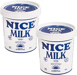 kit 2 Leite Vegetal Concentrado de Castanha de Caju Nice Milk 450g