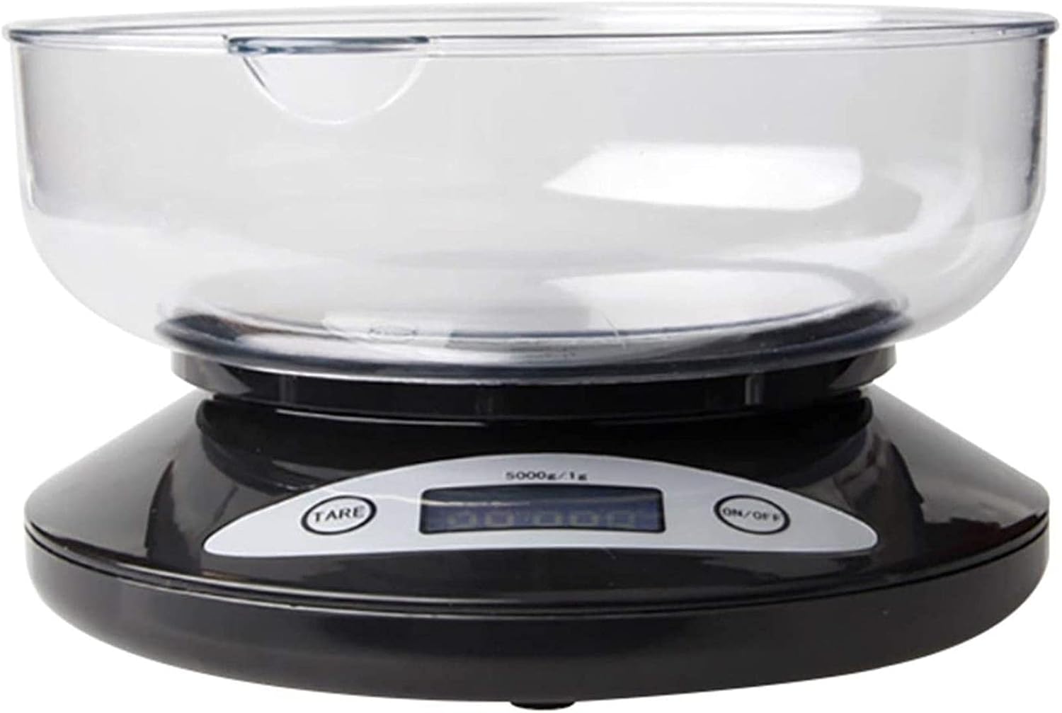 Kitchen Scale 5000g * 1g Kitchen Weight Digital Scale LCD Display Electronic Weighing Tools Parcel Food Diet with Bowl Measuring Kitchen,Dining Room,Baking,etc. Scales