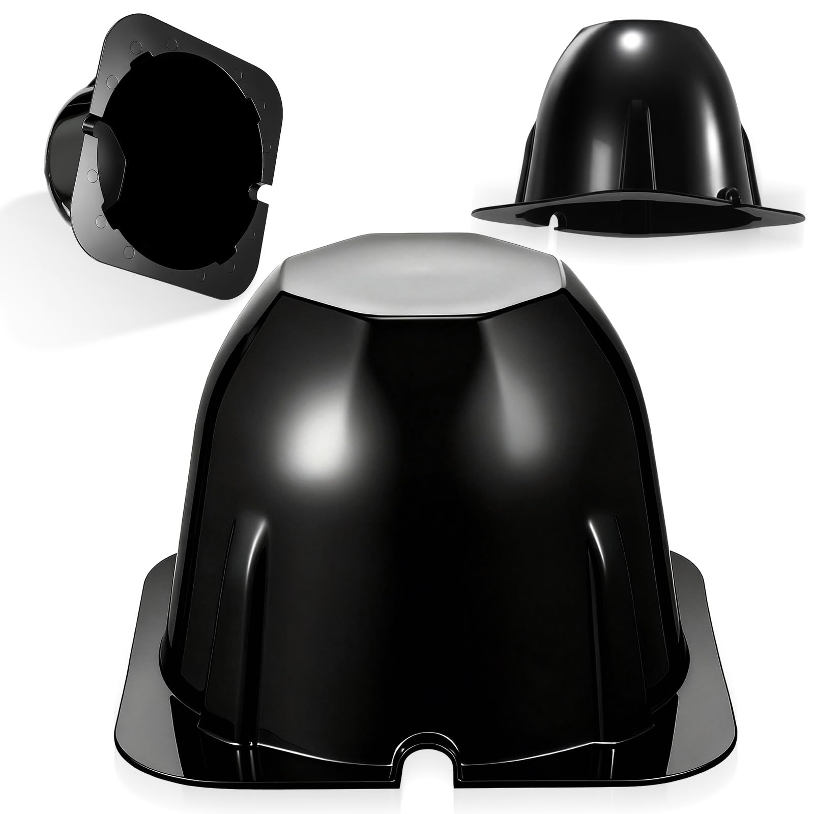 Glooglitter 30 Pcs Recessed Light Covers 7" Diameter 5.2" Height Fire-Resistant & Energy-Saving Recessed Light Insulation Cover for LED & Halogen Downlight in Attic Homes, Offices & Commercial Space