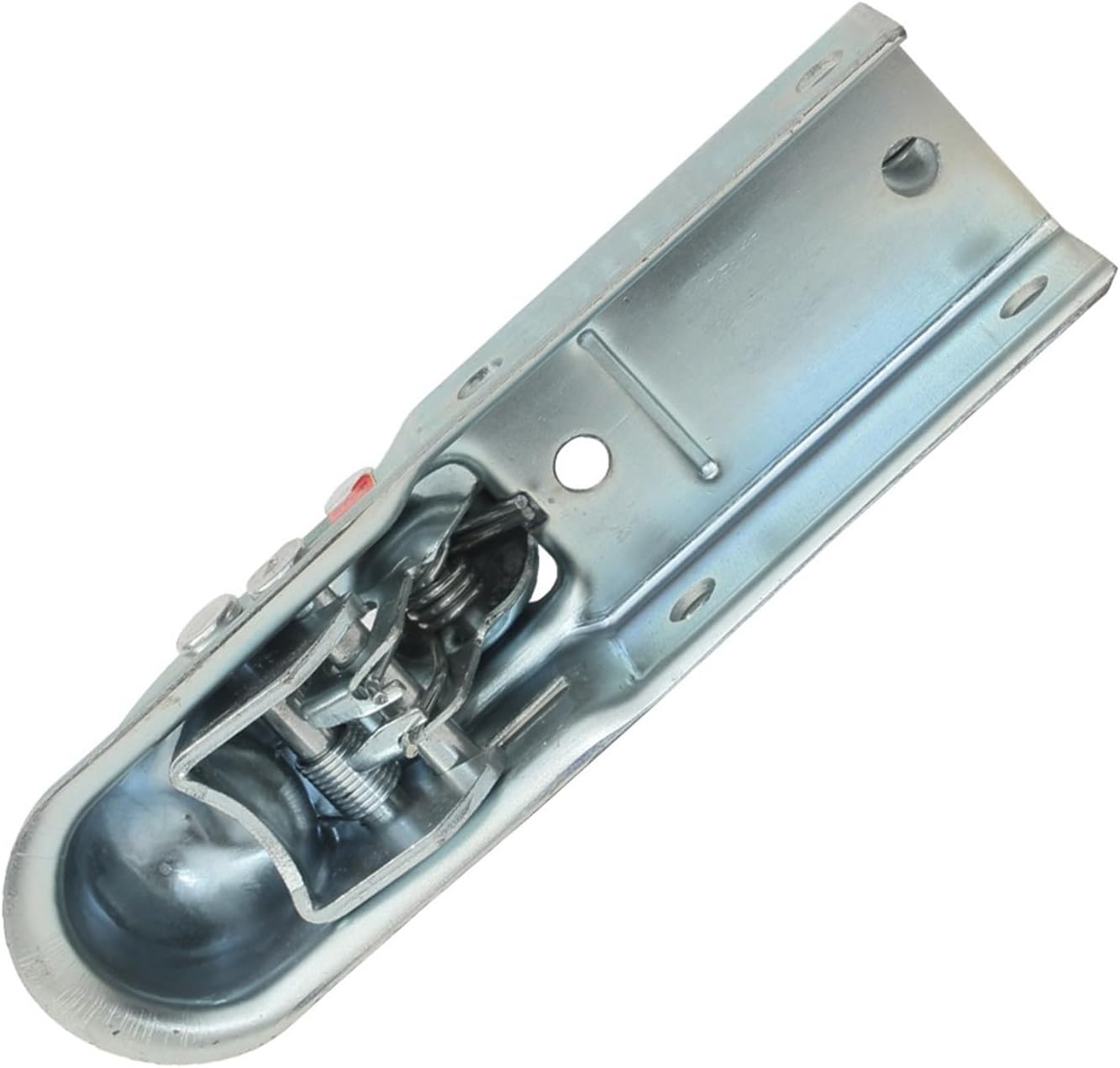 Trailer Hitches, 50MM Trailer Hitch Coupling Pressed Steel for 60MM Channel Cap 800 Kgs Accessories Caravan Parts