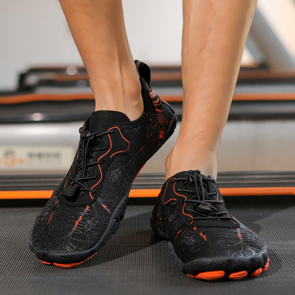 Barfuß Wasserschuhe für Herren Damen, Schnelltrocknende Mesh Aqua Schuhe für Schwimmen, Strand, Surfen, Tauchen, Wandern, Bootfahren