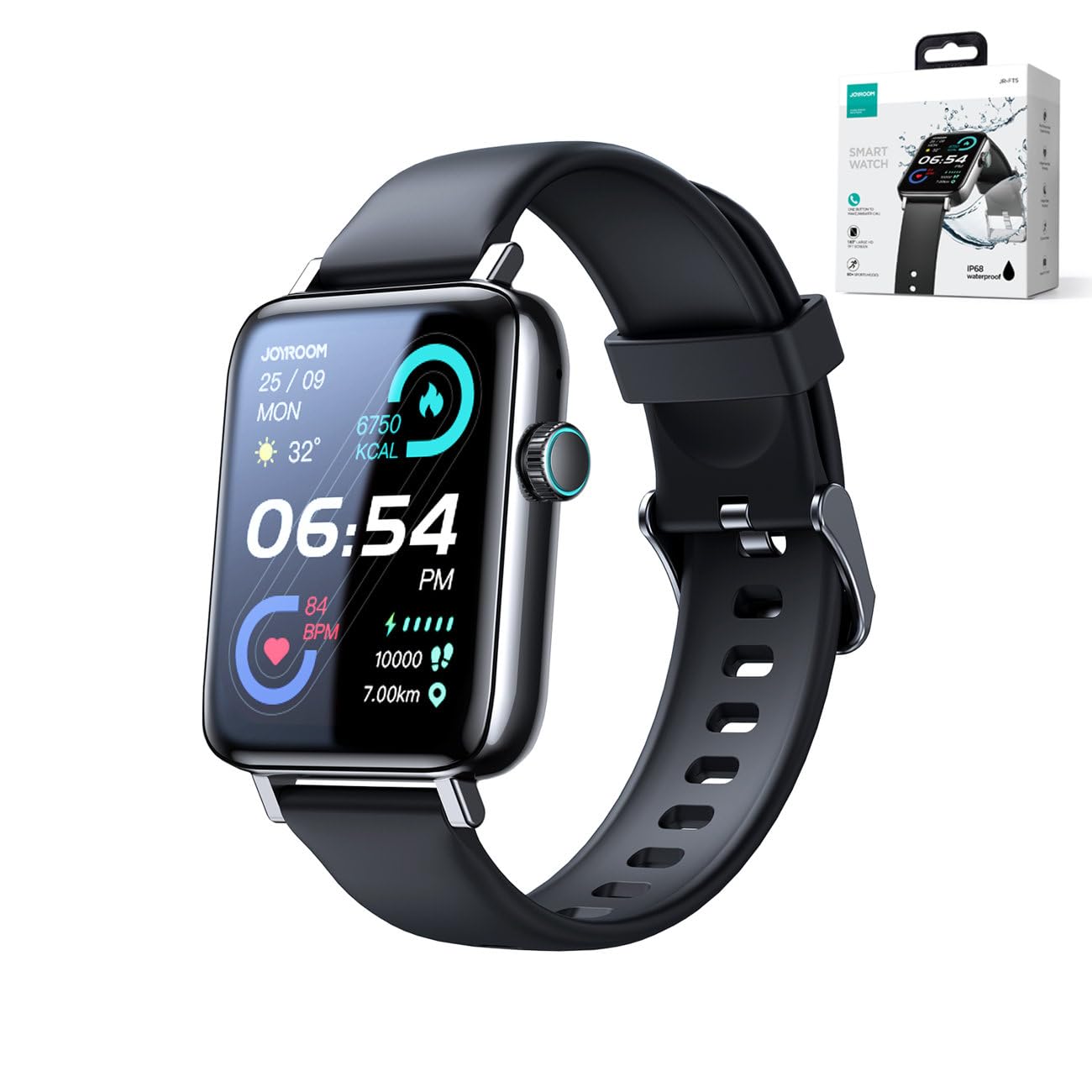 Smartwatch Joyroom JR-FT5 Fit-Life (czarny)