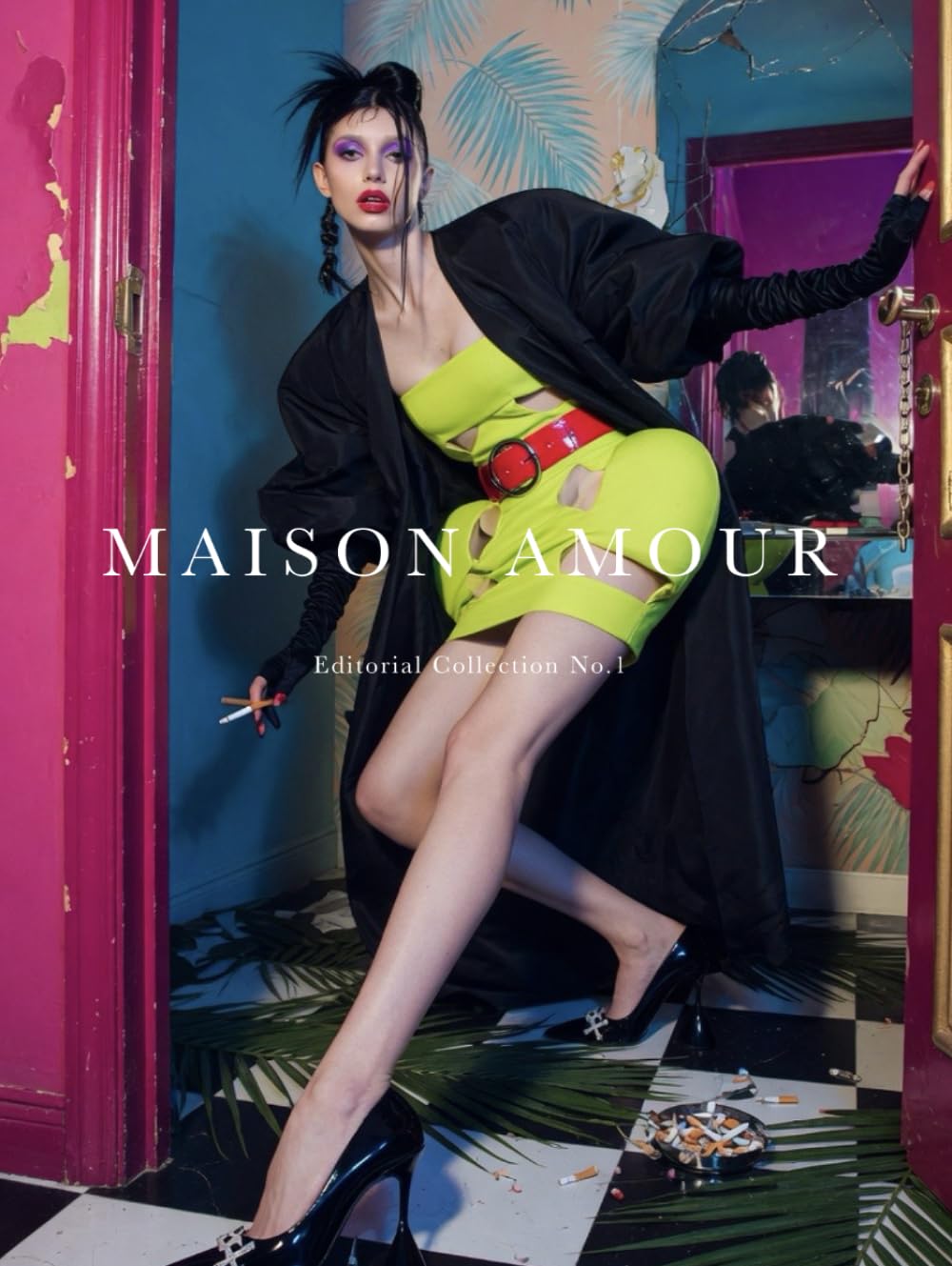 MAISON AMOUR Editorial Collection No.1 crée une ambiance galerie d'art dans votre salon moderne