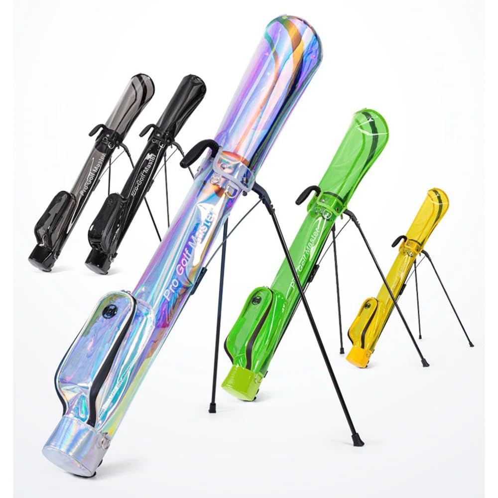 Bolsa para Palos de Golf Bolsa Impermeable para Soporte de Golf con Gran Capacidad y Soporte, Bolsa de Transporte Golf portátil para Palos