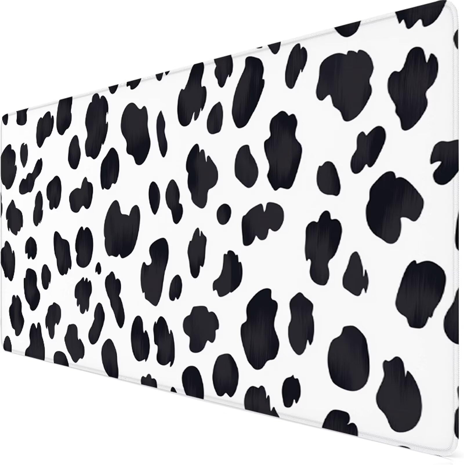 Podkładka pod mysz XXL 1000x500x3mm podkładka pod mysz czarna podkładka pod mysz biała poprawia precyzję i szybkość, antypoślizgowe wodoodporne, szyte krawędzie, akcesoria do gier, komputer, prezent