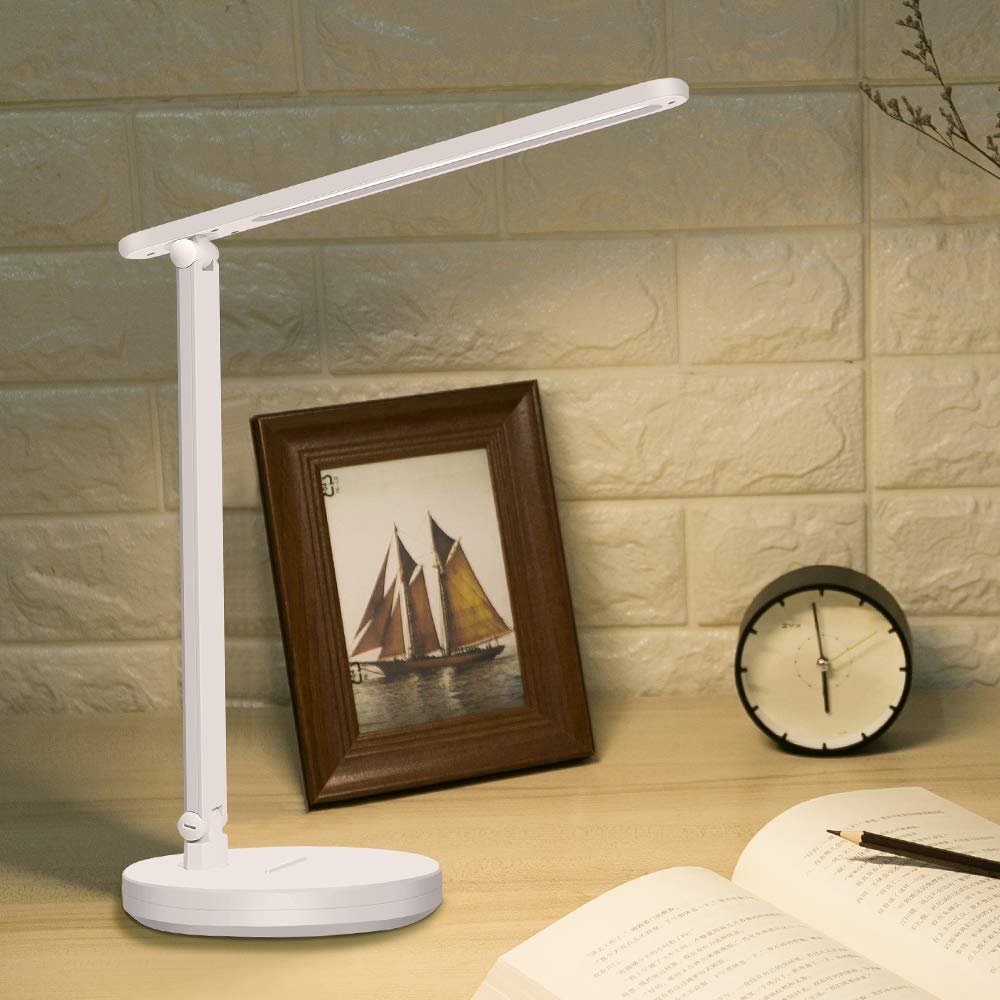 Led Desk Lamp Daylight Eye Caring Reading Table Lamp Dimmable