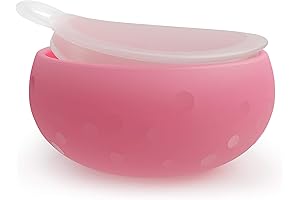 Bakerpan Toddler Toddler Feeding Bowl with Lid for Food and Snacks On The GO