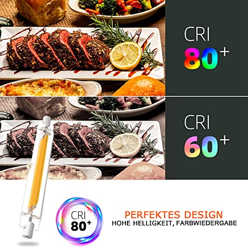 Hsientpe R7S LED 118mm 20W Dimmerabile, Lampadina