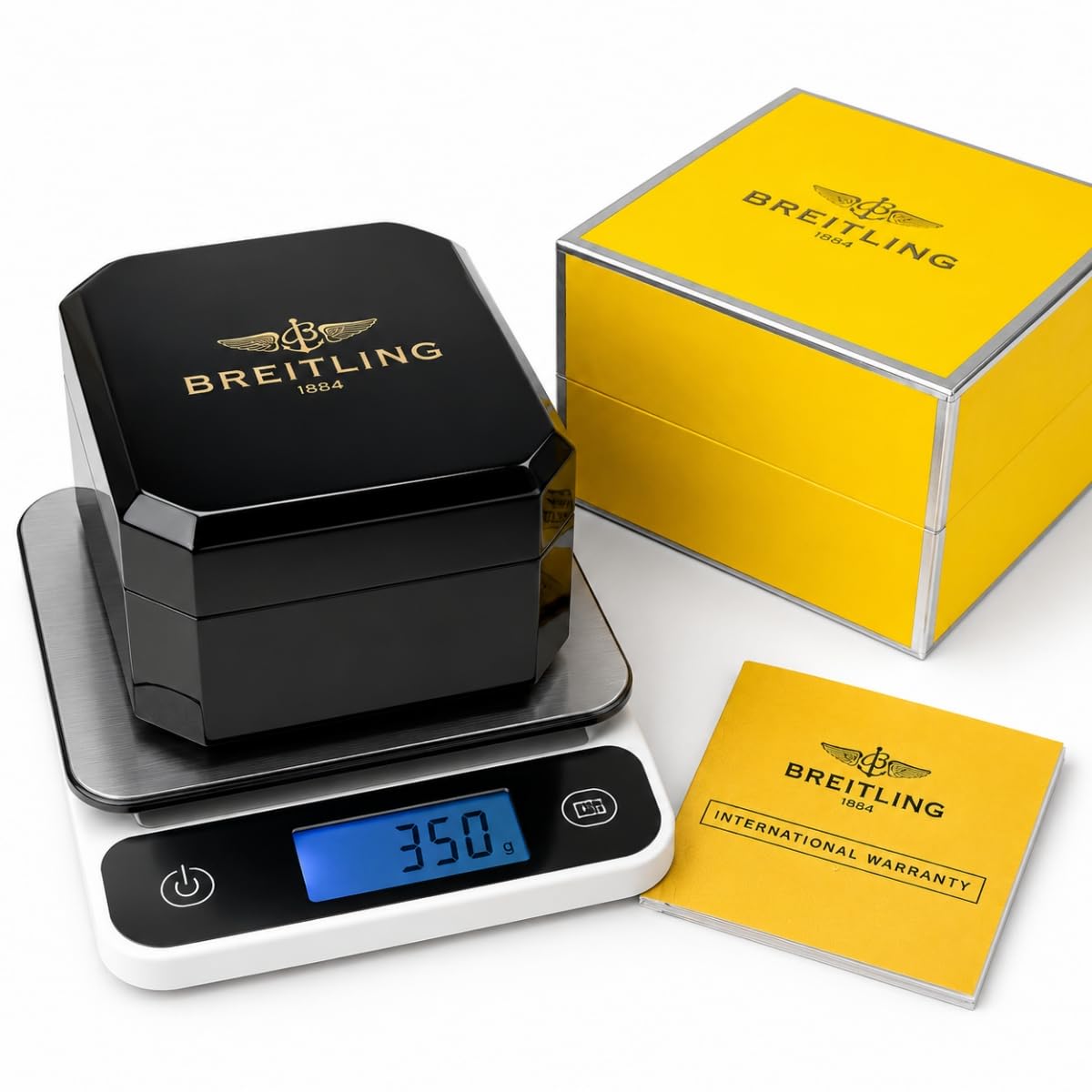 Uhrenhalter Box Strukturierter Holzkörper Uhrenkasten Uhrenplatz mit Abnehmbarem Kissenhalter und Weichem Innenbereich für Breitling Navitimer