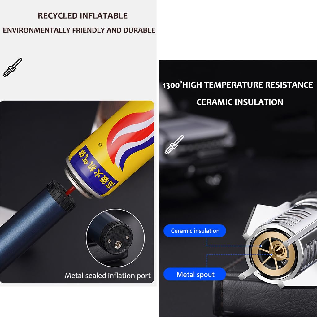 Amazon.co.jp: ジェットライター,炎ロック機能付き7.8インチガス