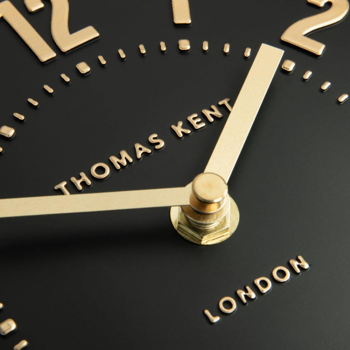 Thomas Kent London Mulberry Noir Small Mantel Clock - Image 3