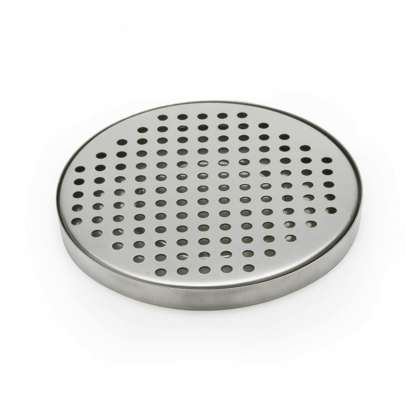 Bandeja recoge líquidos de acero inoxidable de 140 mm para estaciones de café