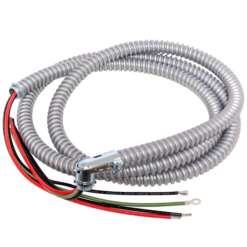 Innova Heating Co. EFHTW10 4-Wire Hi-Temp Whip - Multiple Lengths, What's Included: 10 Foot Whip