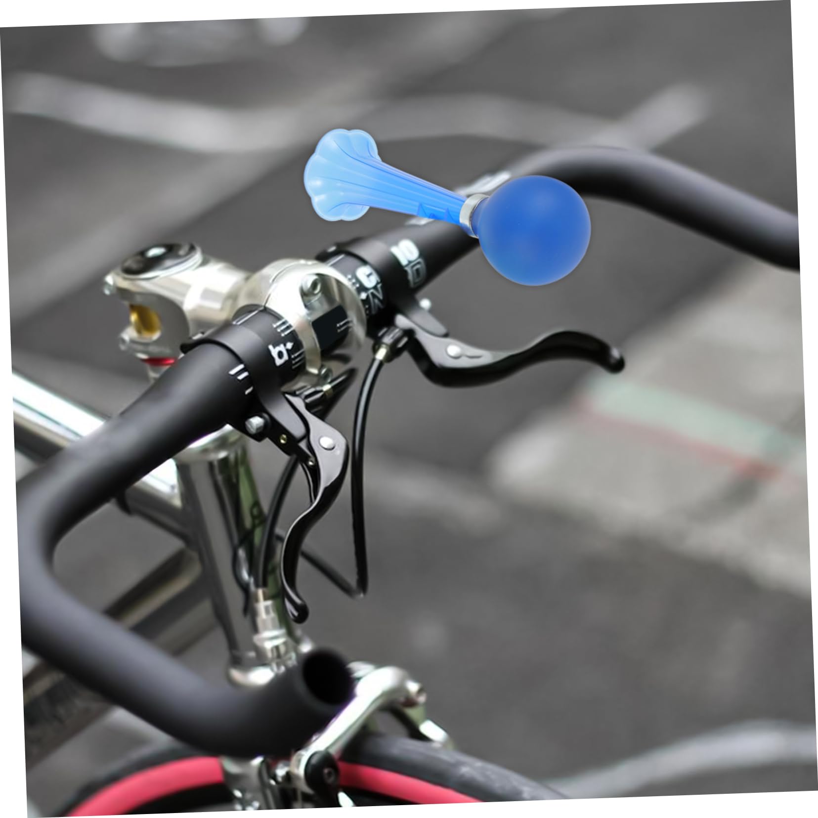 HANABASS Klaxon De Vélo Garçon Fille Klaxon Portable Et Puissant pour Sécurité Routière Accessoire De Cyclisme Plastique Couleurs Aléatoires
