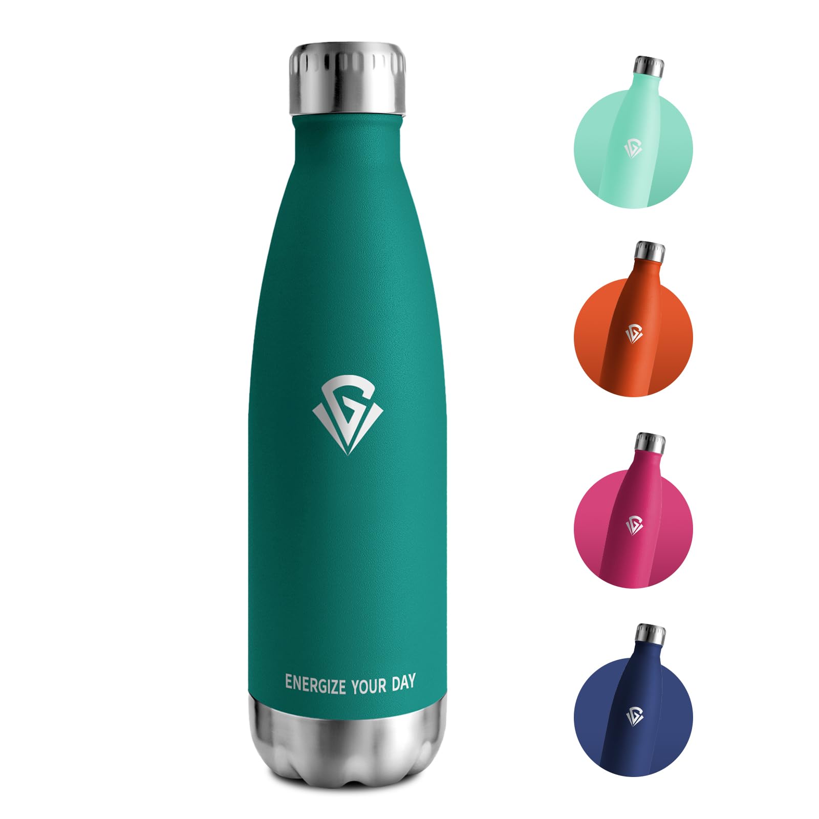 Botella Agua Termica 750ml, Botella Agua Acero Inoxidable sin BPA, Botella Termica con Doble Pared, Termo para Escuela, Oficina, Deporte — view 9