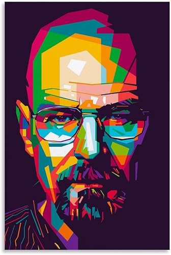 Miniatura 1 de Póster de Breaking Bad para pared, pintura para decoración del hogar, dormitorio, póster decorativo para pared, 12 x 18 pulgadas (11.8 x 17.7 in)