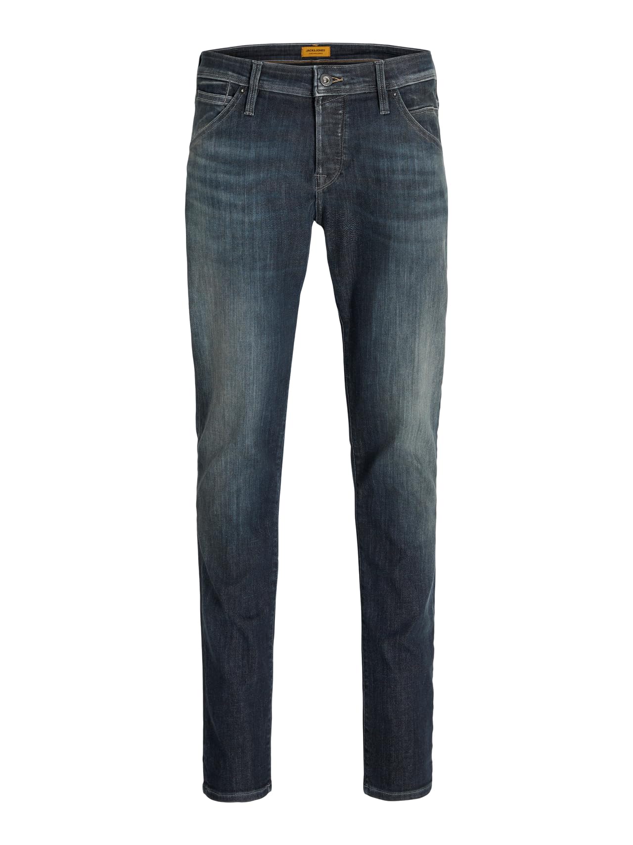 JACK & JONES Jjiglenn Jjfox Am 497 SPS Noos, Blue Denim, 34 W/32 L