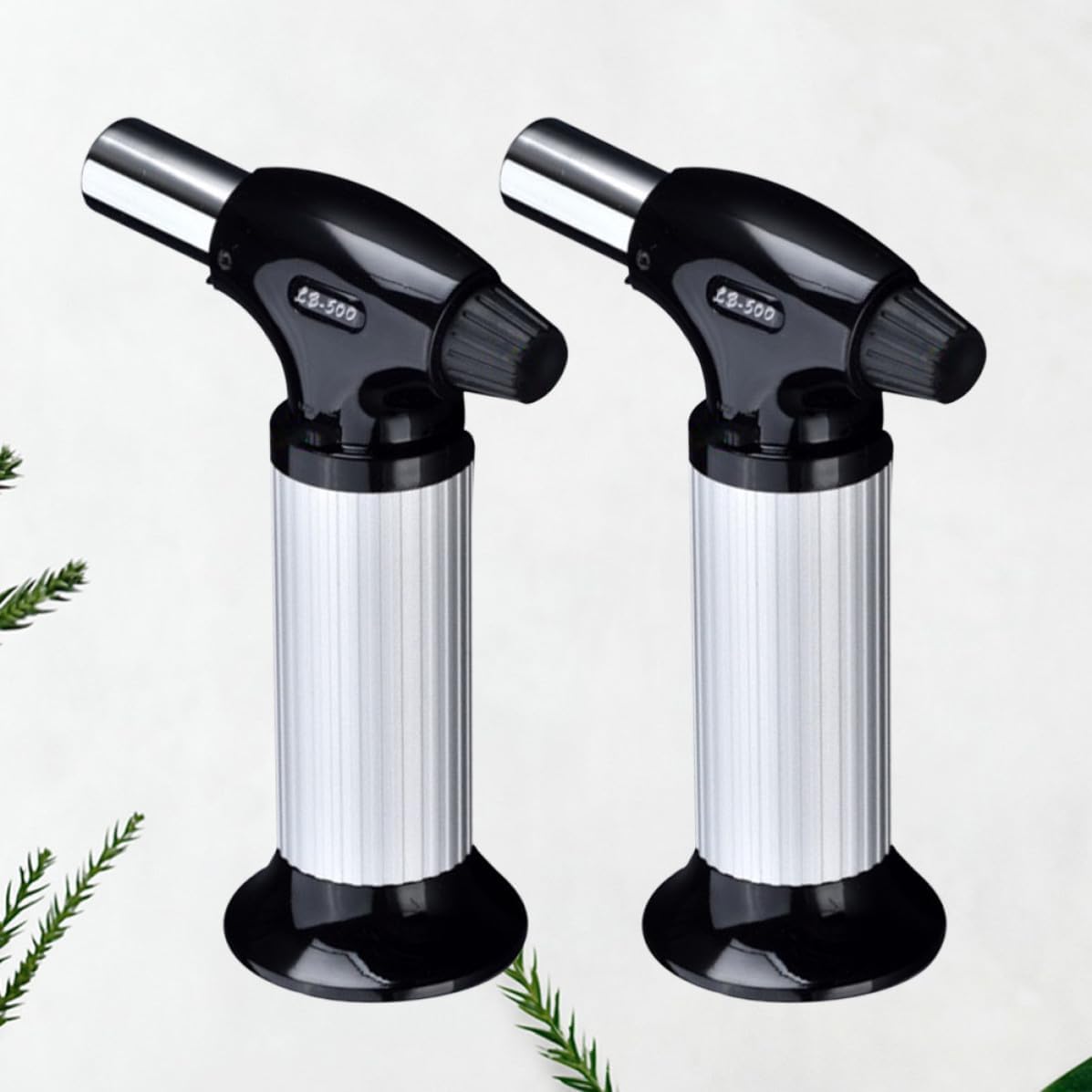 Ipetboom 2pcs High Pressure Jet Technology Welding Tool with Nonslip Metal Handle, Sturdy Soldering Gun for Outdoor Bbq Party and High Temperature Applications