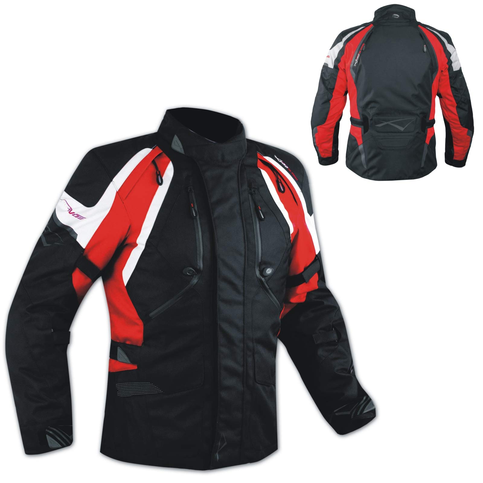 A-pro Blouson Etanche 4 Saisons Protections Renforts Thermique Moto Scooter
