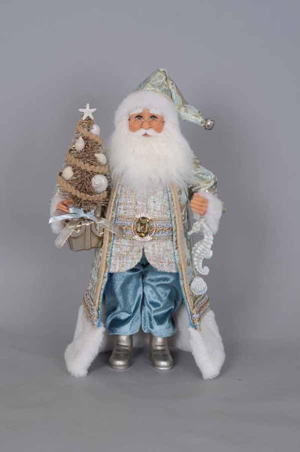Karen Didion Blue Coastal Santa