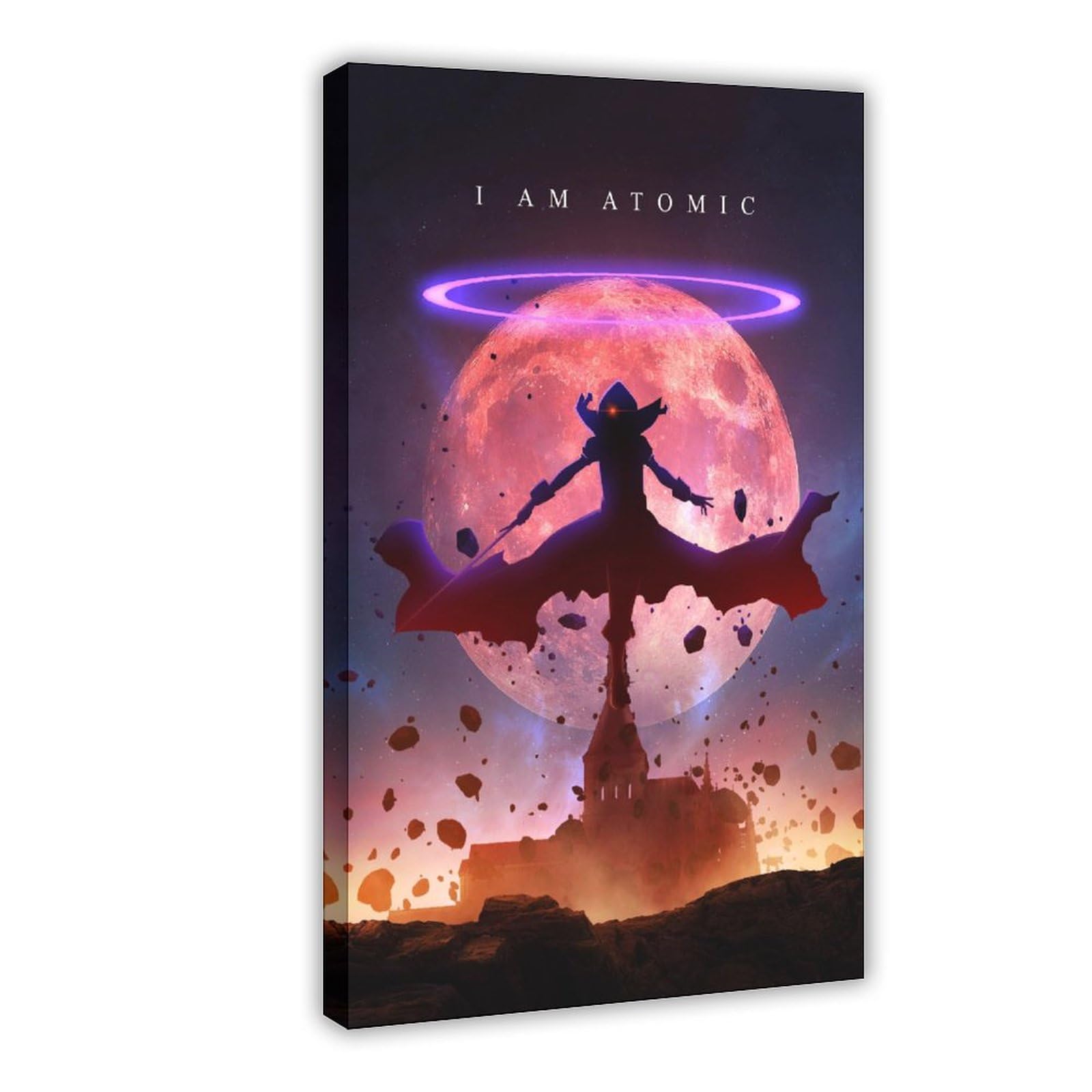 The Eminence in Shadow Anime Poster 1 Canvas Poster Wall Art Decor Print Picture Paintings for Living Room Bedroom Decoration Frame: 16x24inch(40x60cm)