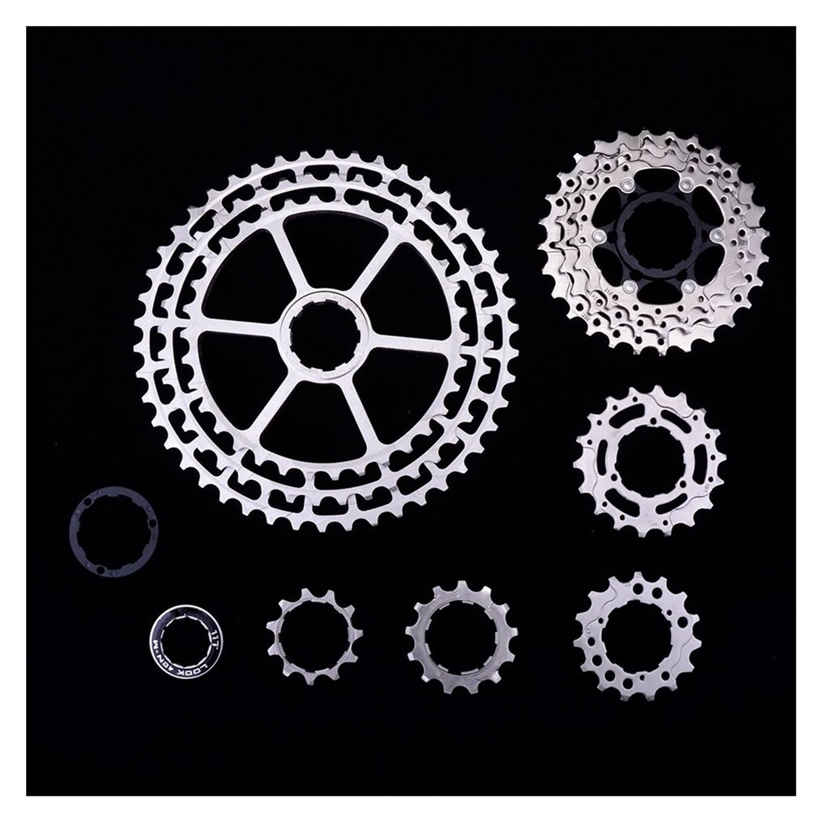 Ultralekka Kaseta Rowerowa Górska Ze Stopu Aluminium, Drążona, Obróbka CNC, 11/12 Prędkości, HG, Kompatybilna Z SHIMANO wkręcany wolnobieg Kaseta Rowerowa