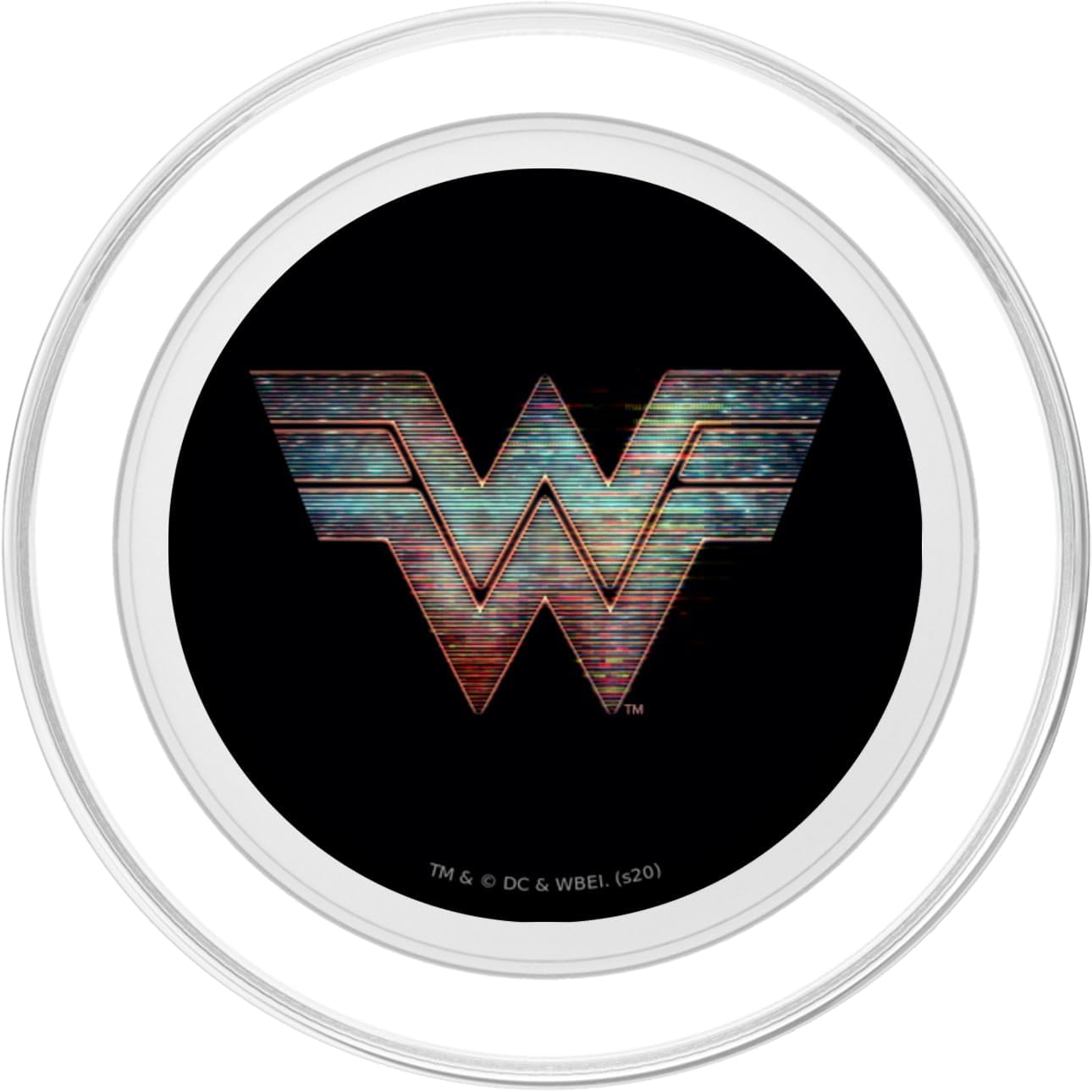 Wonder Woman 1984 Static Logo PopSockets MagSafe PopGrip for iPhone