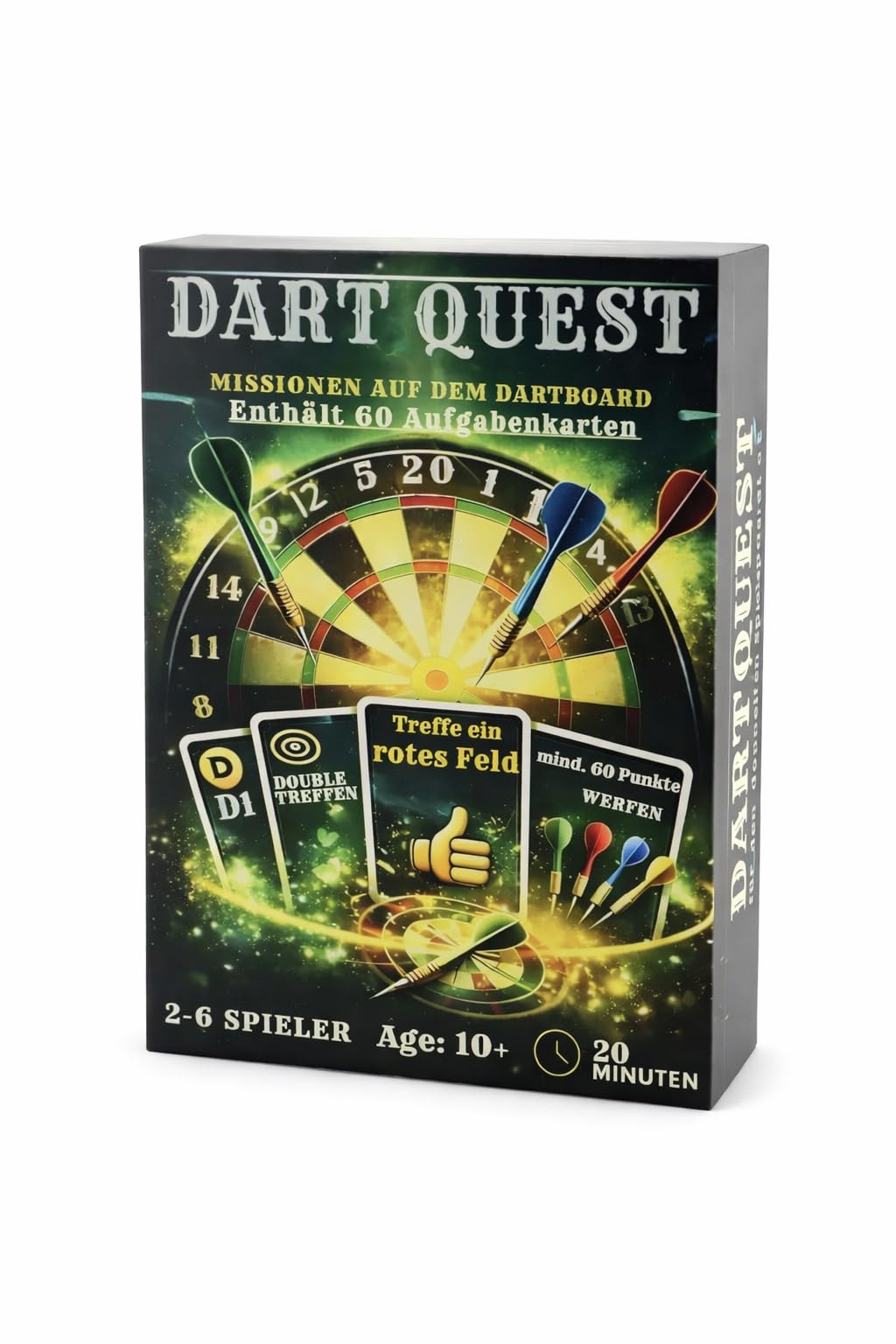 Hochwertiges Dartspiel - Darts Zubehör - Dart Geschenke -Perfekt Für Anfänger, Fortgeschrittene - Darts Accessories - Kartenspiel für Dartspieler - dartstraining
