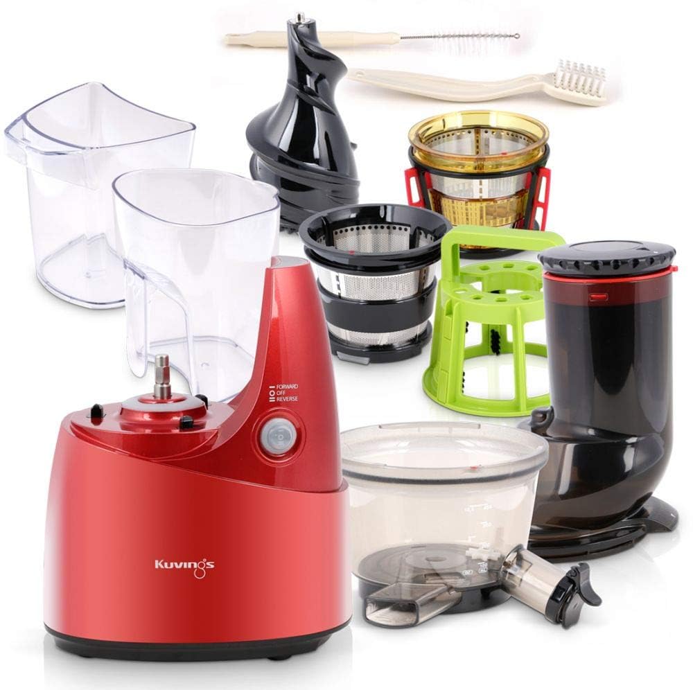 Kuvings Slow Juicer - Red : Buy Online at Best Price in KSA