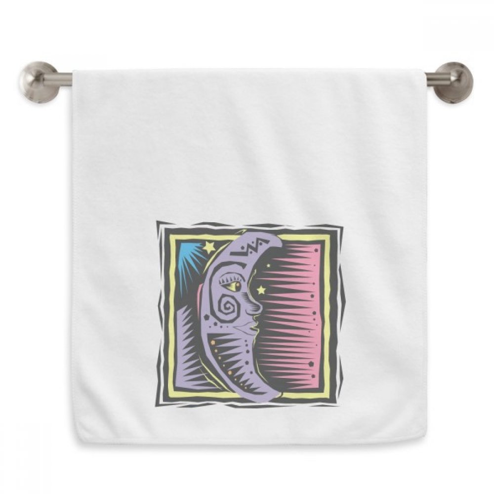 Serviette de toilette avec gravure élément mexicain et finitions de qualité supérieure