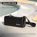 Sony ULT Field 3 Wireless Portable Bluetooth Speaker, IP67 Waterproof, Dustproof, Rustproof, and Shockproof with Enhanced Bass, 24 Hour Battery and Shoulder Strap (SRSULT30W), Off White