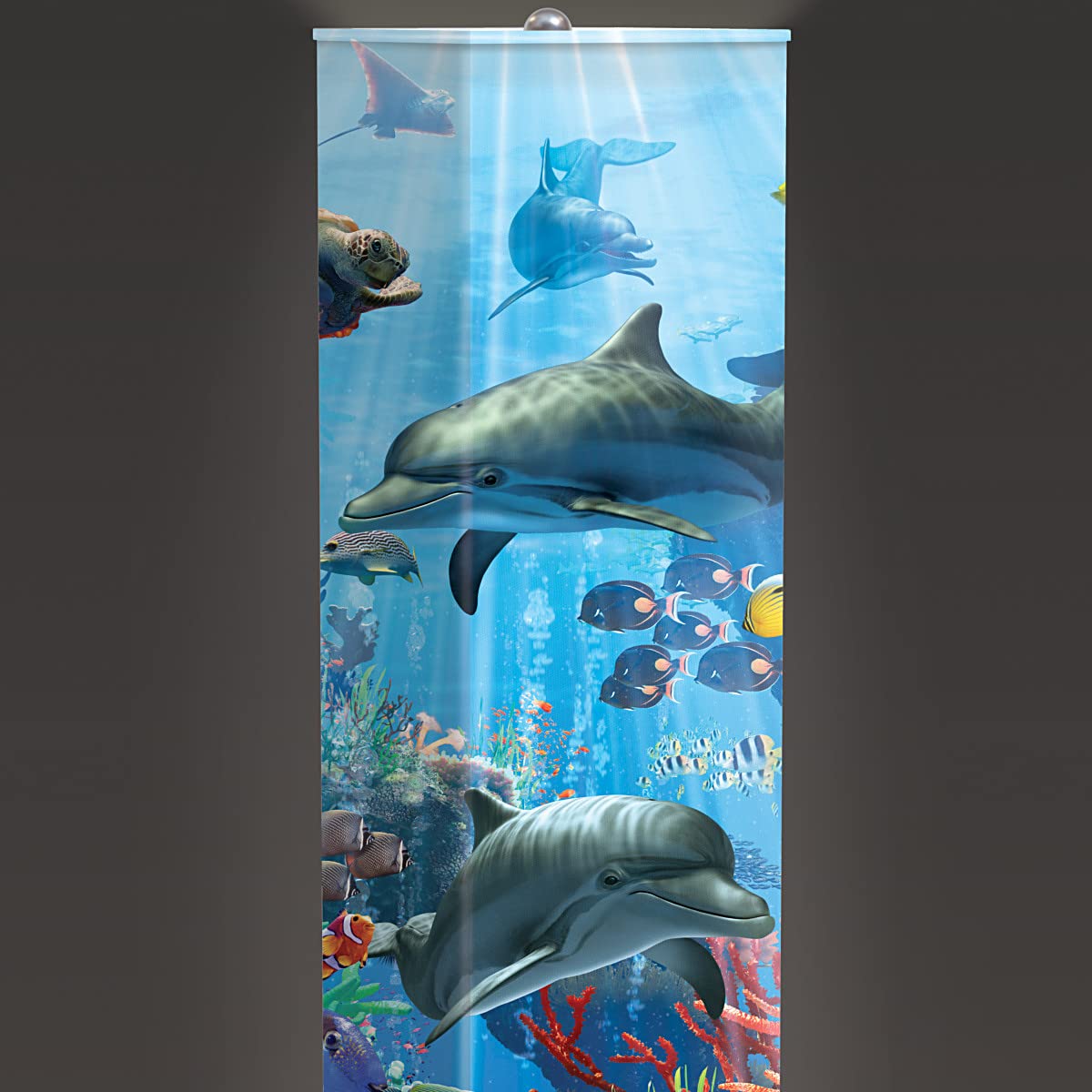 The Bradford Exchange Ocean's Splendor Floor Lamp Featuring